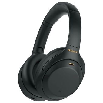 Best Buy Sony wh-1000xm4 over-ear noise cancelling bluetooth headphones - black offer