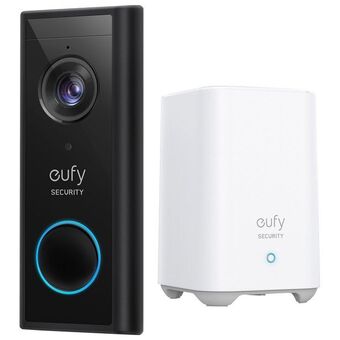 Best Buy Eufy 2k wi-fi video doorbell - black offer