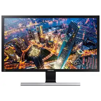 Best Buy Samsung 28" 4k uhd 60hz 1ms gtg tn led freesync gaming monitor (u28e590d) - black/titanium silver offer
