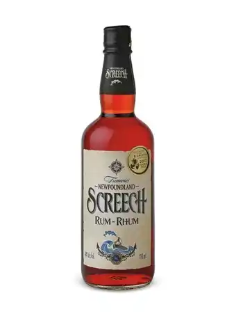 LCBO Newfoundland screech rum offer