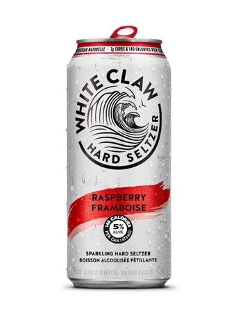LCBO White claw hard seltzer raspberry offer