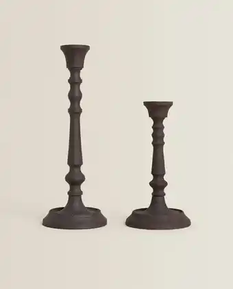 ZARA HOME Metal candlestick offer