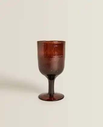 Bubble wine glass
