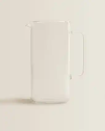 Straight pitcher borosilicate glass