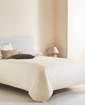 ZARA HOME (300 thread count) sateen duvet cover offer