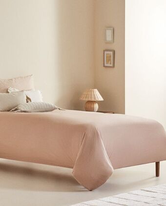 ZARA HOME Mini polka dot print duvet cover offer