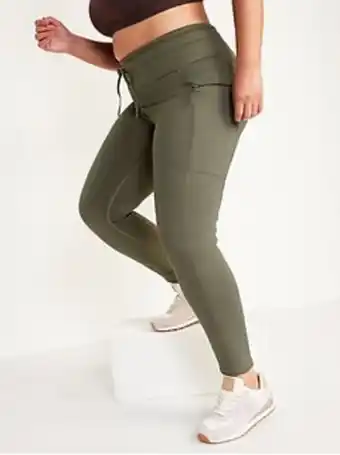 Old Navy High-waisted ultracoze performance leggings for women offer