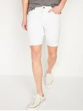 Old Navy Slim five-pocket twill shorts for men -- 9.5-inch inseam offer