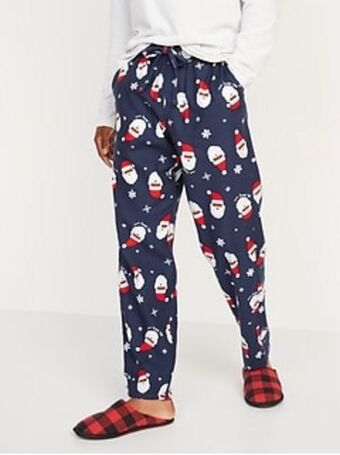 Old Navy Printed flannel pajama pants for men offer