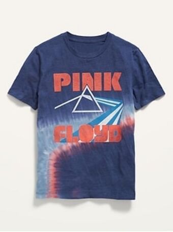 Gender-neutral licensed pop-culture graphic t-shirt for kids