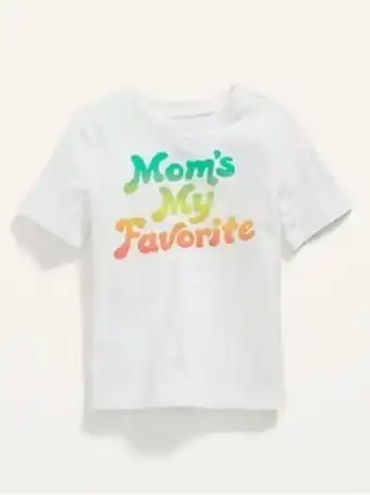 Old Navy Unisex crew-neck graphic t-shirt for toddler offer