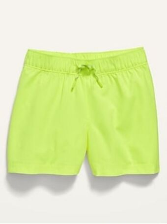 Old Navy Functional-drawstring swim trunks for baby offer