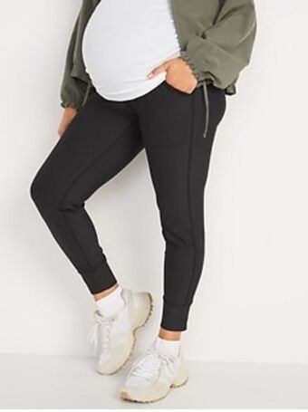Old Navy Maternity high-waisted powersoft 7/8-length jogger pants offer