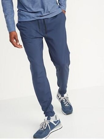 Old Navy Powersoft coze edition go-dry tapered pants for men offer