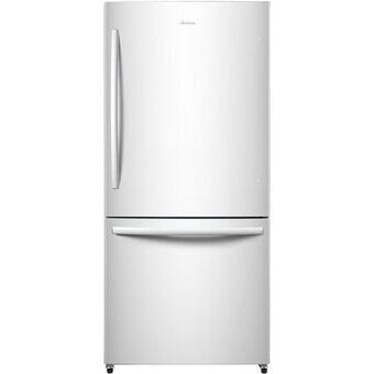 Hisense 17.0 cu.ft. counter-depth bottom-freezer refrigerator