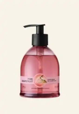 Pink grapefruit hand wash