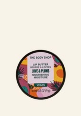 The Body Shop Love & plums lip balm offer