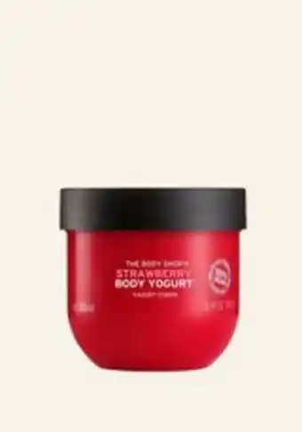 The Body Shop Strawberry body yogurt offer