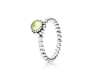 Pandora Birthday blooms, august, peridot - final sale offer