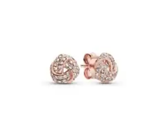 Pandora Shimmering knot stud earrings - final sale offer