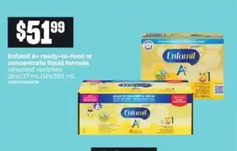 Loblaws Enfamil a+ ready-to-feed or concentrate liquid formula offer