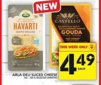 Food Basics Arla deli sliced cheese offer