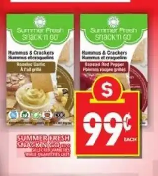 Food Basics Summer fresh snack n go offer