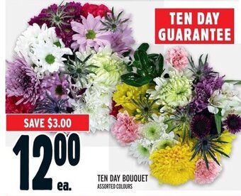 Metro Ten day bouquet offer
