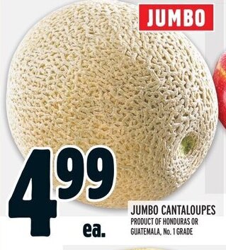 Metro Jumbo cantaloupes offer