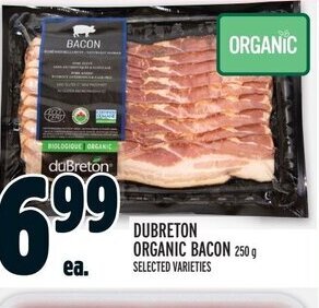 Metro Dubreton organic bacon offer