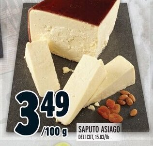 Metro Saputo asiago offer