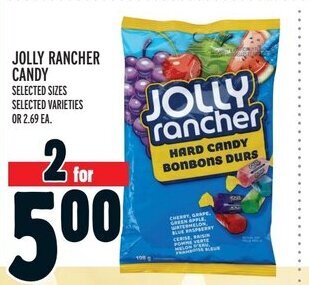 Metro Jolly rancher candy offer
