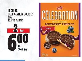 Metro Leclerc celebration cookies offer