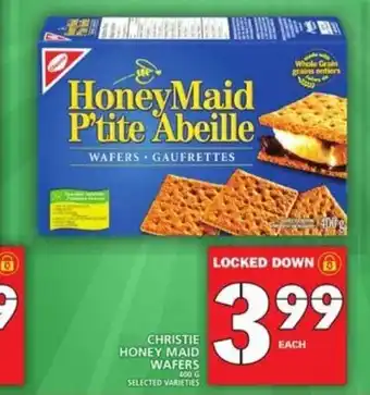 Food Basics Christie honey maid wafers offer