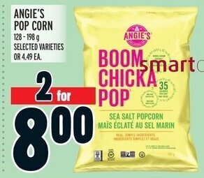 Metro Angie's pop corn offer