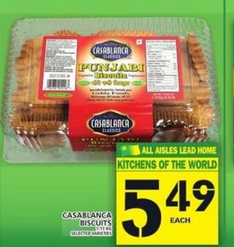 Food Basics Casablanca biscuits offer