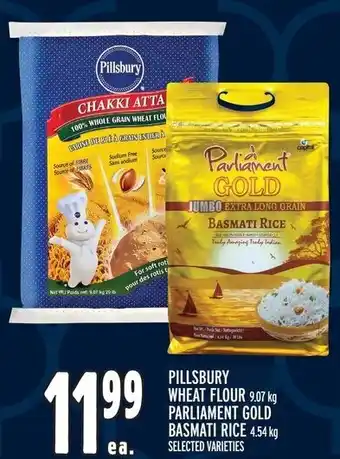 Metro Pillbury wheat flour parliament gold basmati rice offer