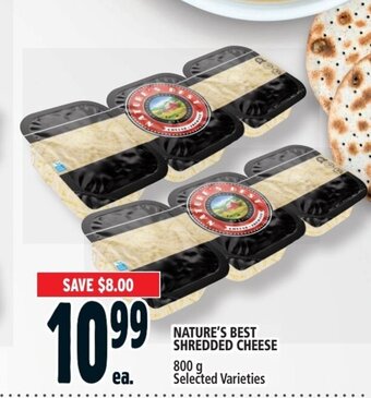 Metro Nature's best shredded cheese offer
