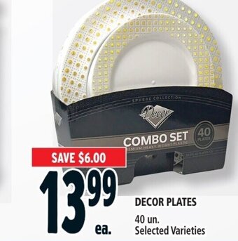 Metro Decor plates offer