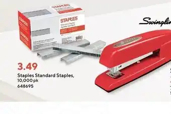 Staples Staples standard staples offer