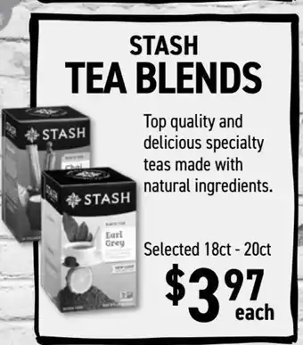 Organic Garage Tea blends offer