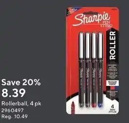 Staples Rollerball offer