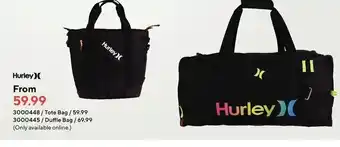 Staples Tote bag and duffle bag offer