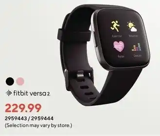 Staples Fitbit versa offer