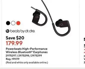 Staples Powerbeats high-performance offer