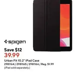 Staples Urban fit 10.2" Ipad case offer