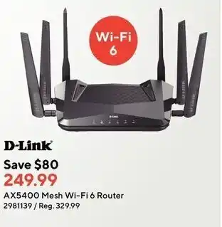 Staples Mesh wi-fi router offer