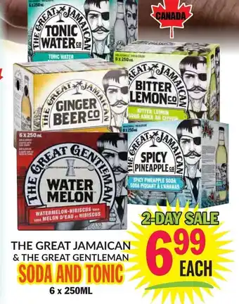 Foodsmiths Soda and tonic offer