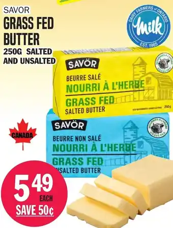 Grass fed butter