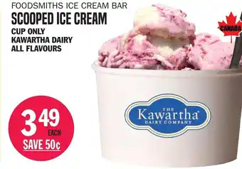 Foodsmiths Scooped ice cream offer
